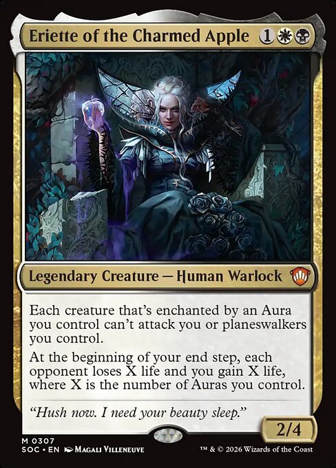 Eriette of the Charmed Apple from Secrets of Strixhaven Commander