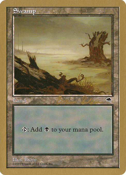 Swamp from World Championship Decks 1998