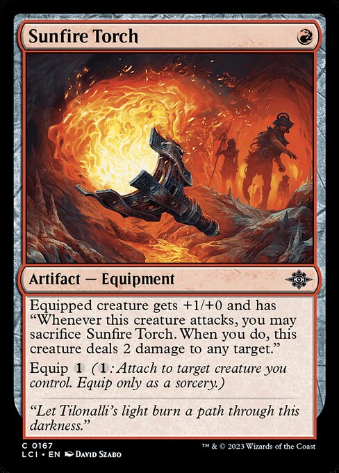 Sunfire Torch highlighted card art
