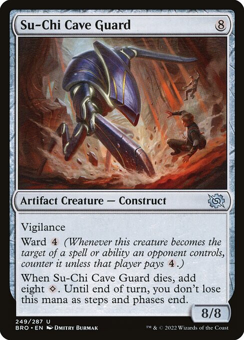 Su-Chi Cave Guard highlighted card art
