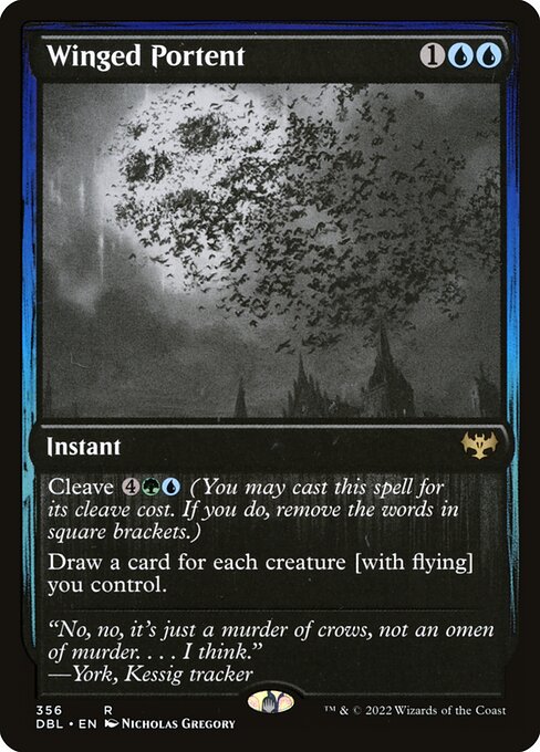 Winged Portent from Innistrad: Double Feature