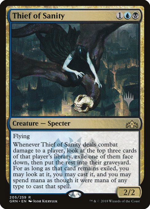 Thief of Sanity from Guilds of Ravnica Promos