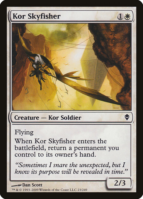 Kor Skyfisher from Zendikar