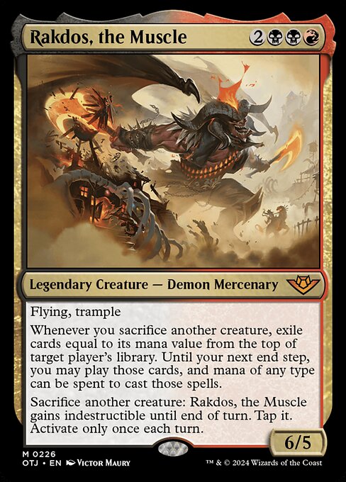Rakdos, the Muscle from Outlaws of Thunder Junction