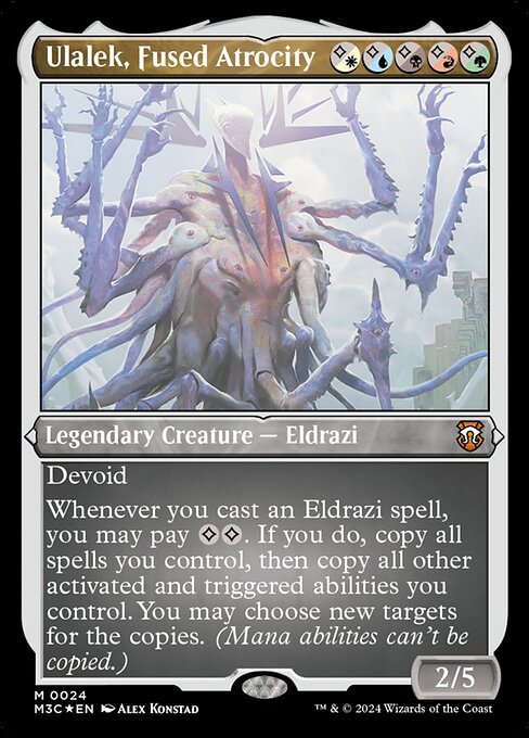 Ulalek, Fused Atrocity from Modern Horizons 3 Commander