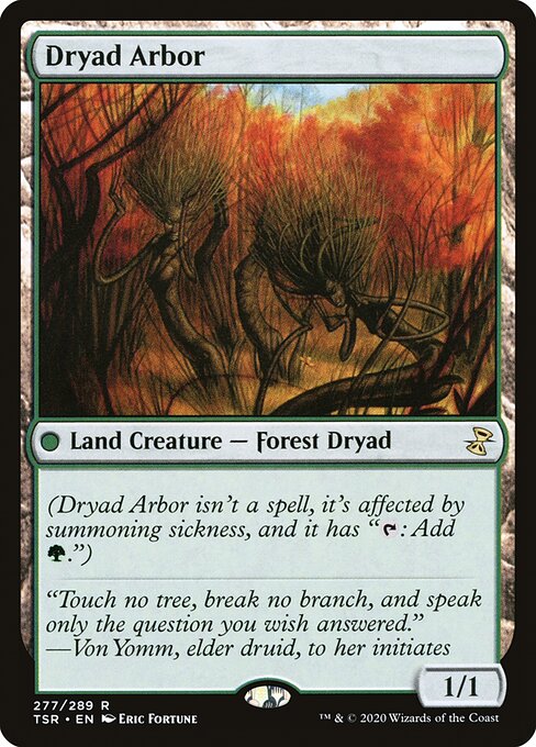 Dryad Arbor from Time Spiral Remastered