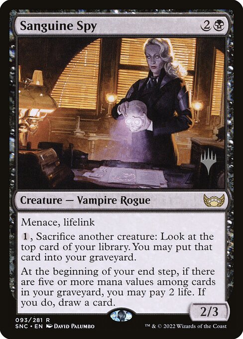 Sanguine Spy from Streets of New Capenna Promos