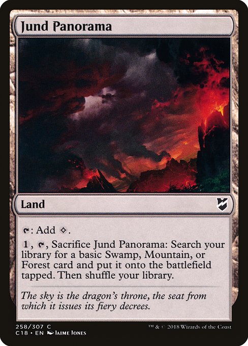 Jund Panorama from Commander 2018