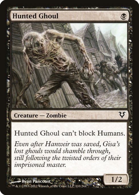 Hunted Ghoul highlighted card art