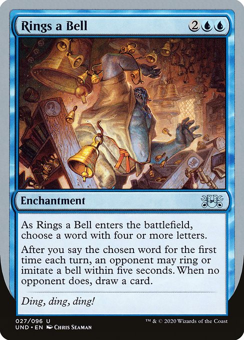 Rings a Bell highlighted card art