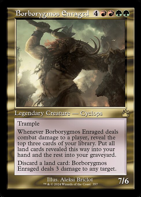 Borborygmos Enraged from Ravnica Remastered