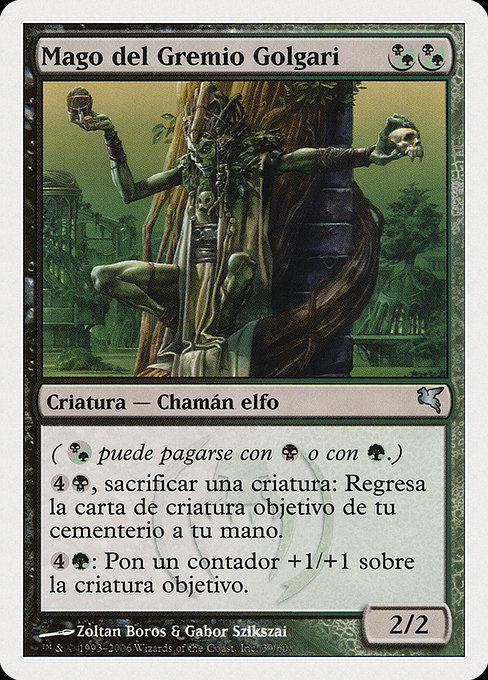 Golgari Guildmage from Salvat 2005