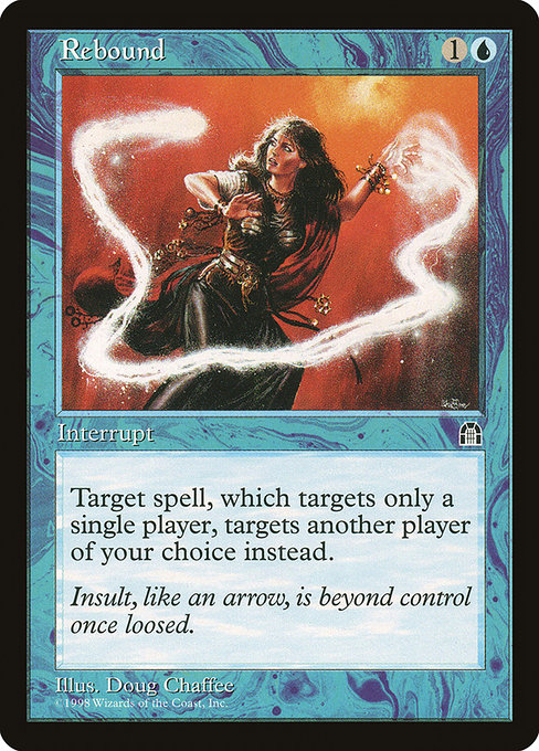 Rebound highlighted card art