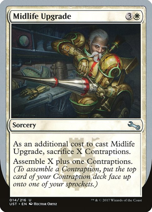 Midlife Upgrade highlighted card art