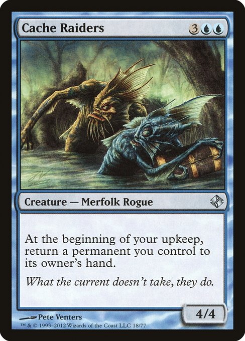 Cache Raiders highlighted card art