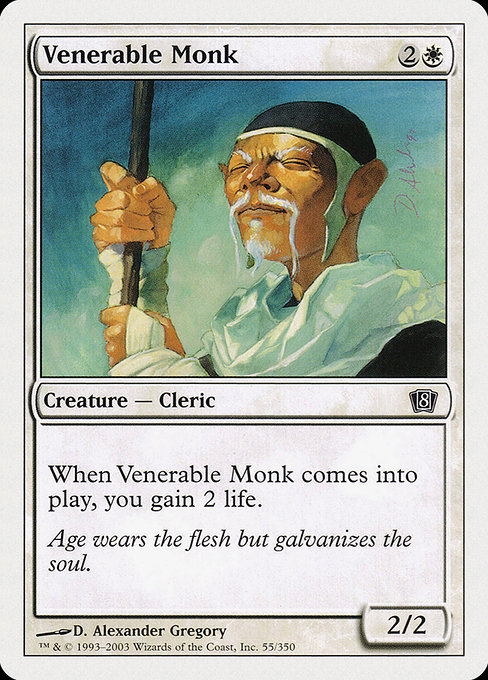 Venerable Monk from Eighth Edition