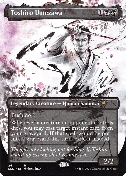 Toshiro Umezawa highlighted card art