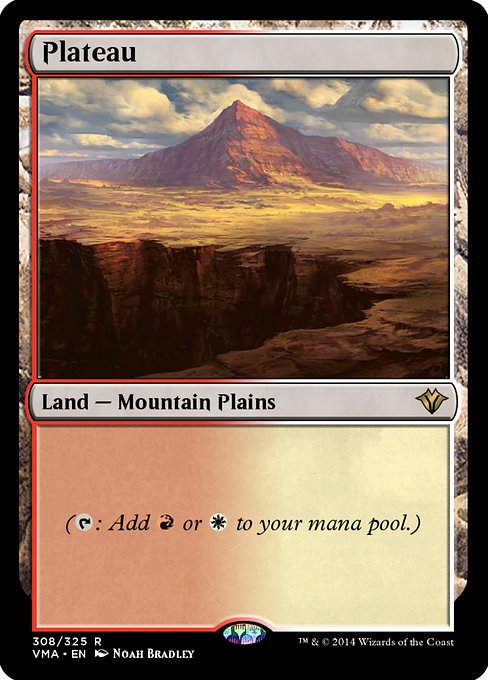 Plateau from Vintage Masters