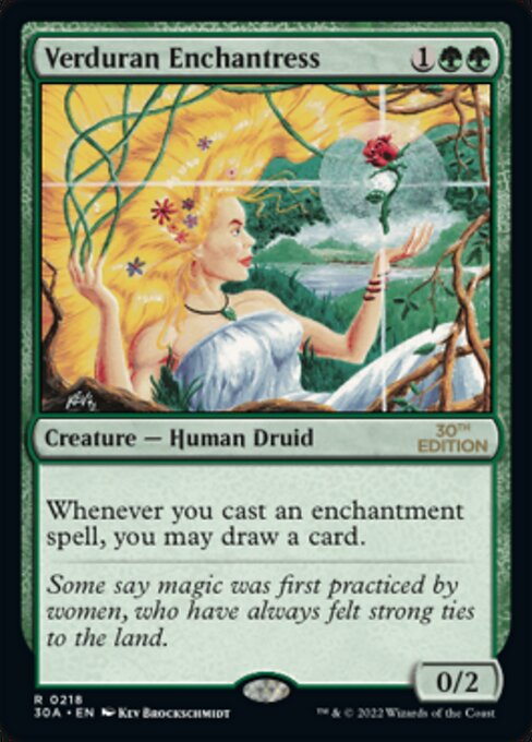 Verduran Enchantress from 30th Anniversary Edition