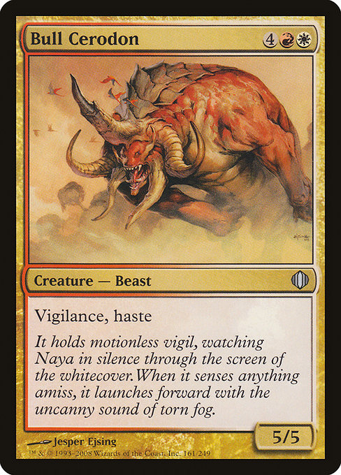 Bull Cerodon from Shards of Alara