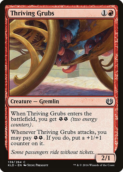 Thriving Grubs highlighted card art