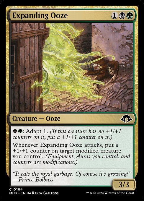 Expanding Ooze highlighted card art