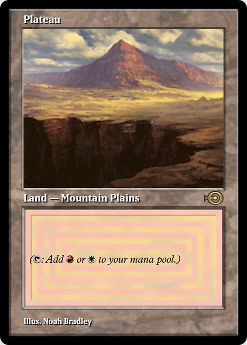 Plateau from Magic Online Promos