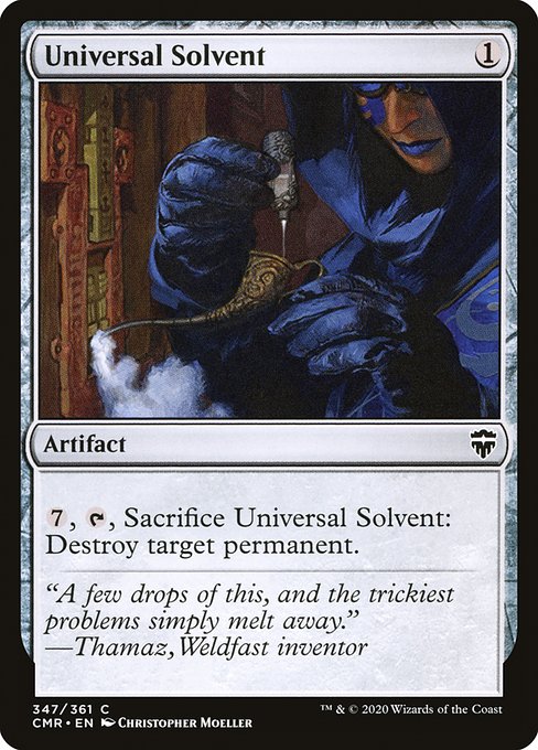 Universal Solvent from Commander Legends