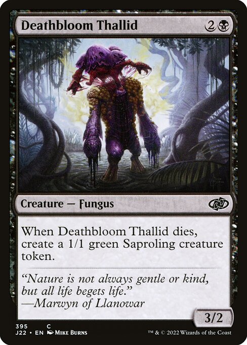Deathbloom Thallid highlighted card art