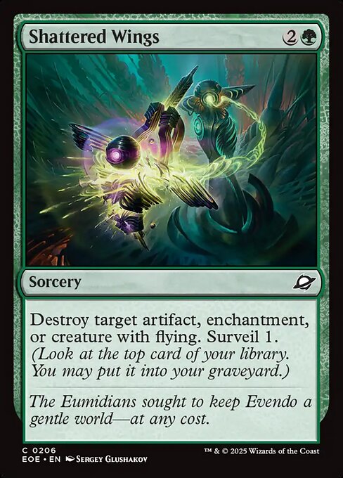 Shattered Wings highlighted card art