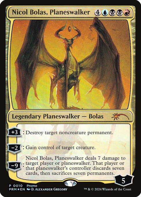Nicol Bolas, Planeswalker highlighted card art