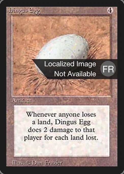 Dingus Egg from Foreign Black Border