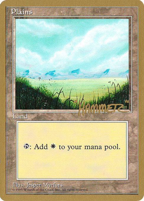 Plains from Pro Tour Collector Set