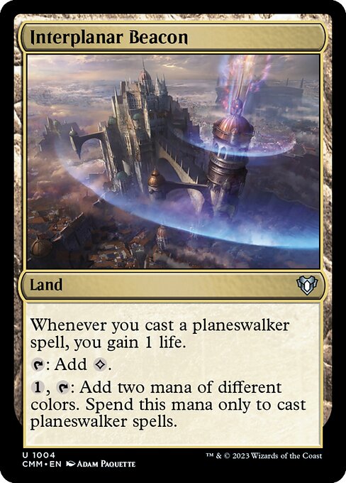 Interplanar Beacon highlighted card art