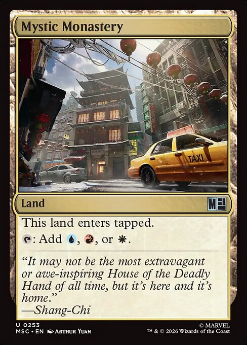 Mystic Monastery from Marvel Super Heroes Commander
