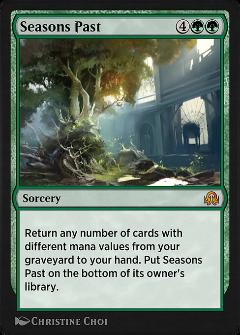 Seasons Past from Shadows over Innistrad Remastered