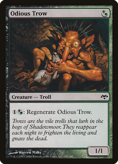 Odious Trow highlighted card art