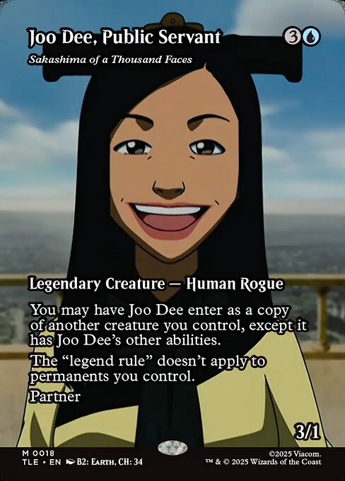 Sakashima of a Thousand Faces from Avatar: The Last Airbender Eternal