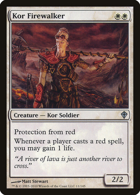 Kor Firewalker from Worldwake