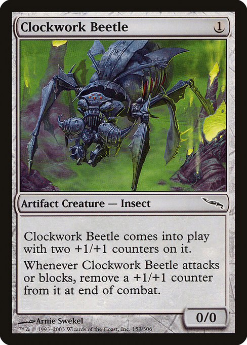 Clockwork Beetle highlighted card art