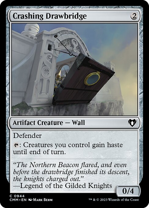 Crashing Drawbridge from Commander Masters