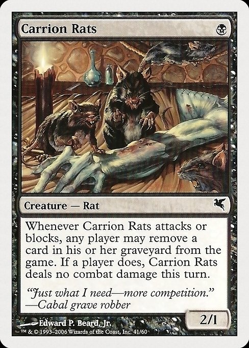 Carrion Rats highlighted card art