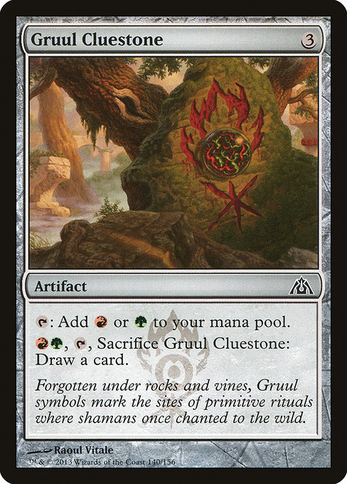 Gruul Cluestone highlighted card art
