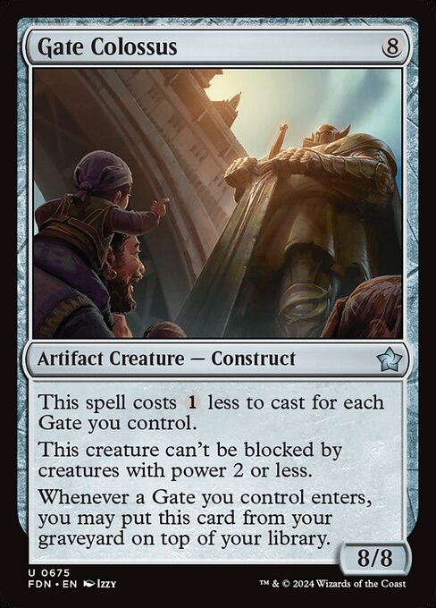 Gate Colossus from Foundations