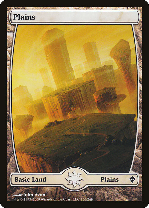 Plains from Zendikar