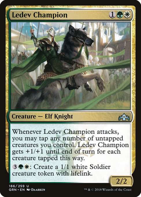 Ledev Champion highlighted card art