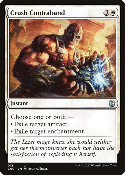 Crush Contraband from Zendikar Rising Commander