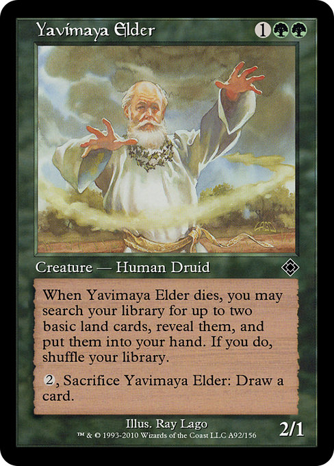 Yavimaya Elder from Magic Online Theme Decks