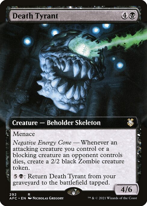 Death Tyrant from Forgotten Realms Commander