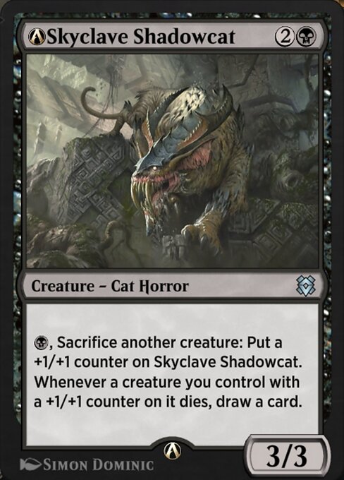 A-Skyclave Shadowcat highlighted card art
